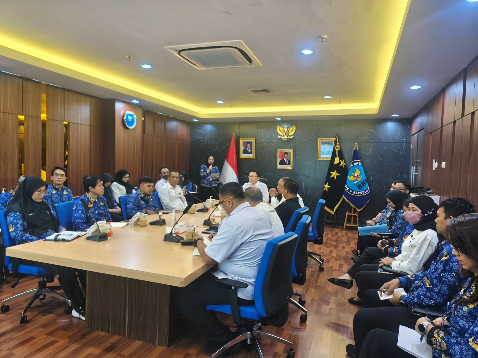 TAKLIMAT AWAL ATAS KEGIATAN AUDIT DEPUTI BIDANG PEMBERANTASAN BNN