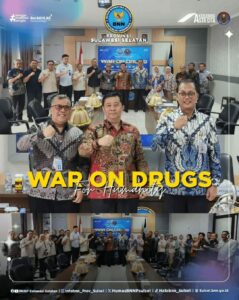 INSPEKTORAT UTAMA BNN MENGIKUTI TAKLIMAT AWAL PEMERIKSAAN INTERIM LK BNN TAHUN 2025 DI BNNP SULAWESI SELATAN